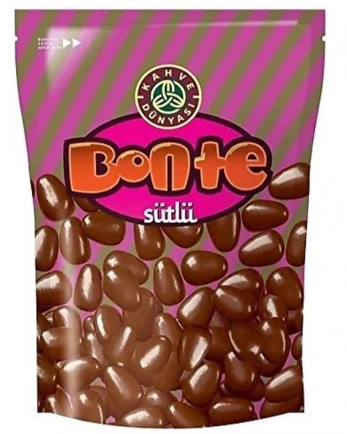 KAHVE DÜNYASI BONTE 50 GR MILK PLAIN *12