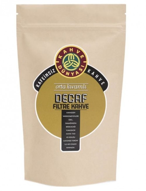 KAHVE DÜNYASI TRADITIONAL 1000 GR ROASTED BEANS DECAFF*10