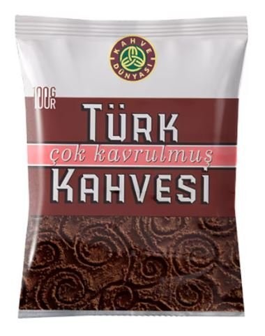 KAHVE DÜNYASI TURKISH COFFEE 100 GR MULTI ROASTED*12