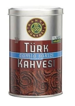 KAHVE DÜNYASI COFFEE 250 GR GUM TIN*12