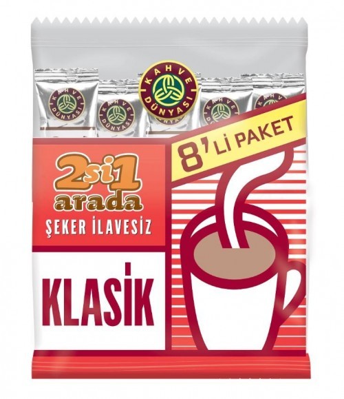 KAHVE DÜNYASI 2/1 (8PCS*12 GR)MP CLASSIC *24