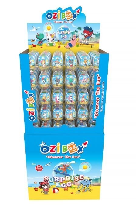 OZIBOX STAND CRYSTAL FUNNY BEACH SURPRISE EGG *12