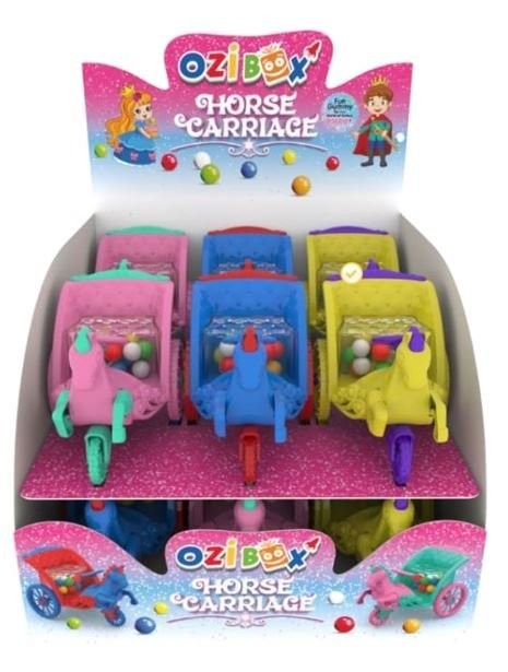 OZIBOX SUGAR 35 GR GUM HORSE CARRIAGE*12