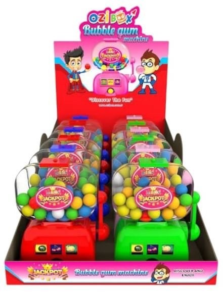OZIBOX SUGAR 20 GR GUM ARM MACHINE*12