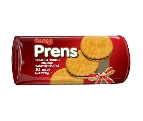 SARAY 220 GR ROLL PRINCE BISCUITS*12