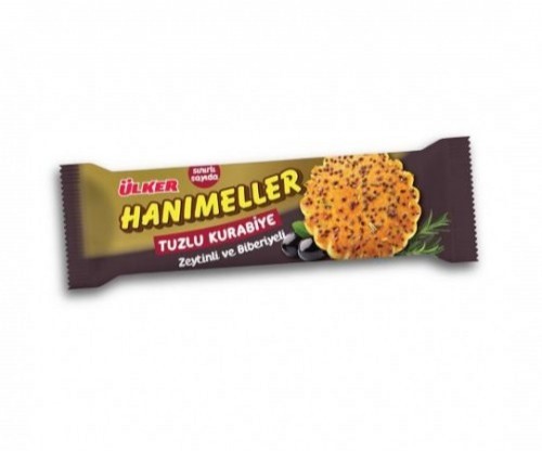 ÜLKER (1191-00)HANIMELLER 81 GR OLIVE AND ROSEMARY SALTY COOKIES *18