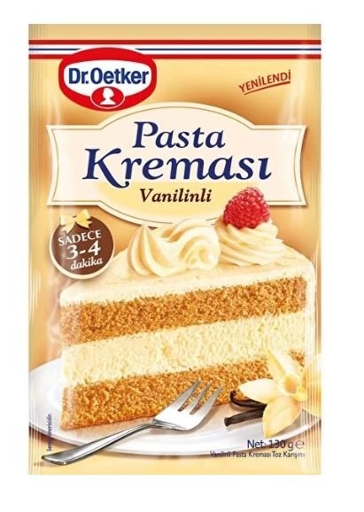 DR.OETKER PASTRY CREAM WITH VANILLINE 130 GR*12