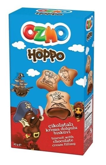 ŞÖLEN OZMO HOPPO CHOCOLATE 40 GR*12