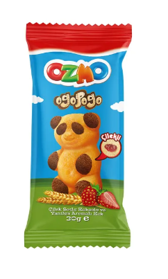 ŞÖLEN OZMO OGOPOGO STRAWBERRY 30GR*24