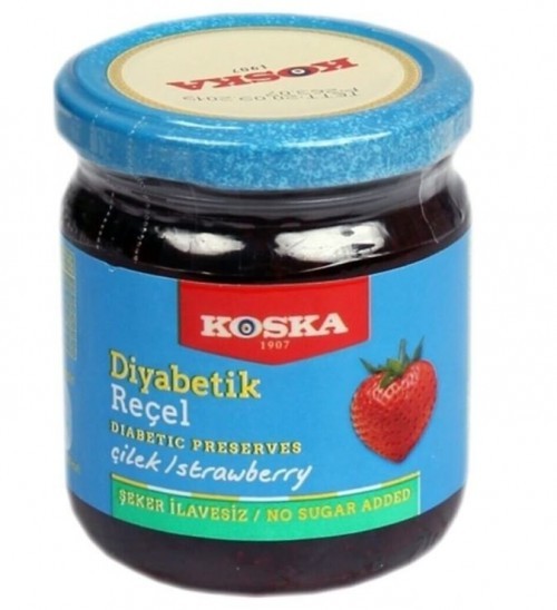 KOSKA 240 GR DIABETIC STRAWBERRY JAM*6