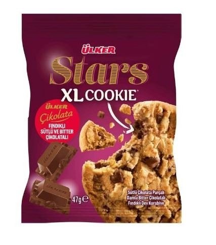 ÜLKER (1121-02) STARS COOKIE THREE 47GR*6