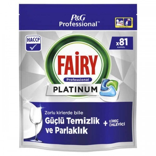 FAIRY DISHWASHER TABLET PLATINIUM 81*3