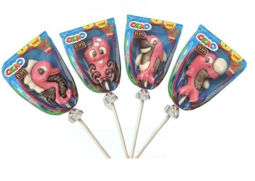 ŞÖLEN OZMO FUN STRAWBERRY 23GR*24(SEA CREATURES)