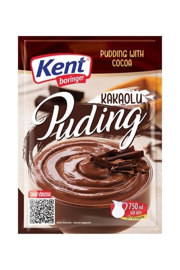 KENT BORINGER PUDDING WITH COCOA 147 GR*12