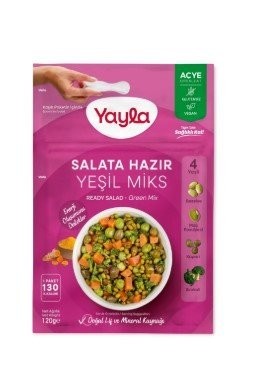 YAYLA SALAD READY GREEN MİKS 120GR*24