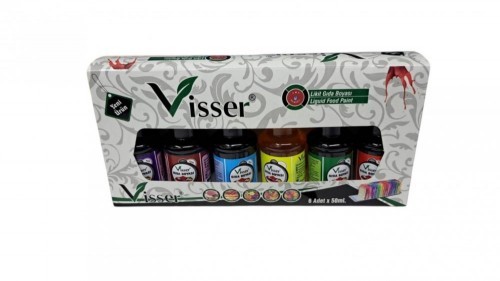 LIQUID FOOD COLOR (SET OF 6PCS) COLORED 45ML*144