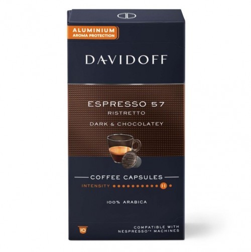DAVİDOFF ESPRESSO 57 RISTRETTO 10-CAPSULE COFFEE*10