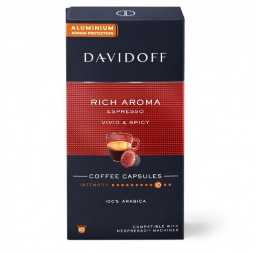 DAVİDOFF RİCH FLAVOR ESPRESSO 10-CAPSULE COFFEE *10