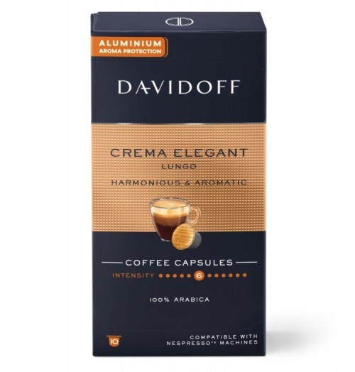 DAVİDOFF CREMA 57 ElEGANT LUNGO 10 CAPSULE COFFEE *10