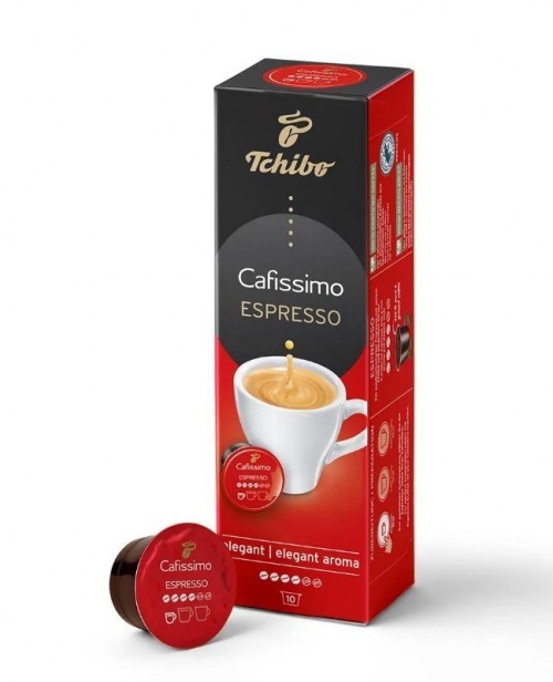 TCHIBO CAFISSIMO 10 CAPSULE COFFEE ELEGANT ESPRESS *8