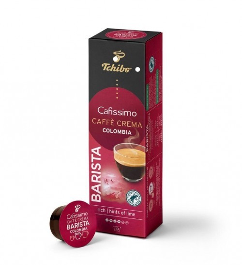 TCHIBO CAFISSIMO CREAMY 10-CAPSULE COFFEE COLOMBIA*8