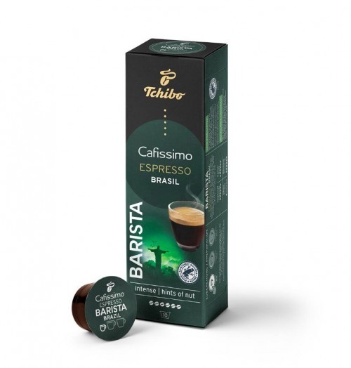 TCHIBO CAFISSIMO 10 CAPSULE COFFEE BRASIL ESPRESS*8