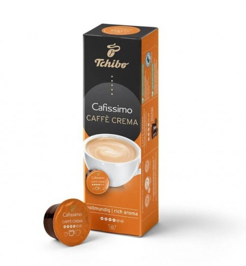 TCHIBO CAFISSIMO CREAMY 10 CAPSULES COFFEE RICH FLAVOR*8