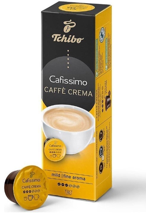 TCHIBO CAFISSIMO 10 CAPSULES COFFEE FINE FLAVOR *8