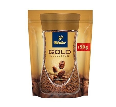 TCHIBO 150 GR GOLD SELECTION INSTANT COFFEE ECONOMIC PACKAGE*12