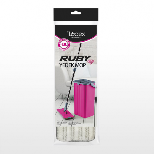 FLODEX RUBY FLAT SPARE MOP*24