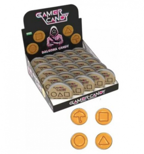 GAMER CANDY DALGONA SUGAR 20 GR * 25
