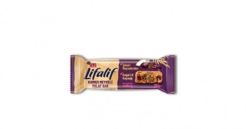 ETİ (1357563) LIFALIF OAT RED FRUIT BAR 35 GR * 16