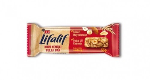 ETİ (2268623) LIFALIF OAT NUTS BAR35 GR*16