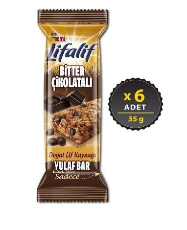 ETİ (9645050) LİFALIF OATS DARK CHICAGO BAR 35 GR*16