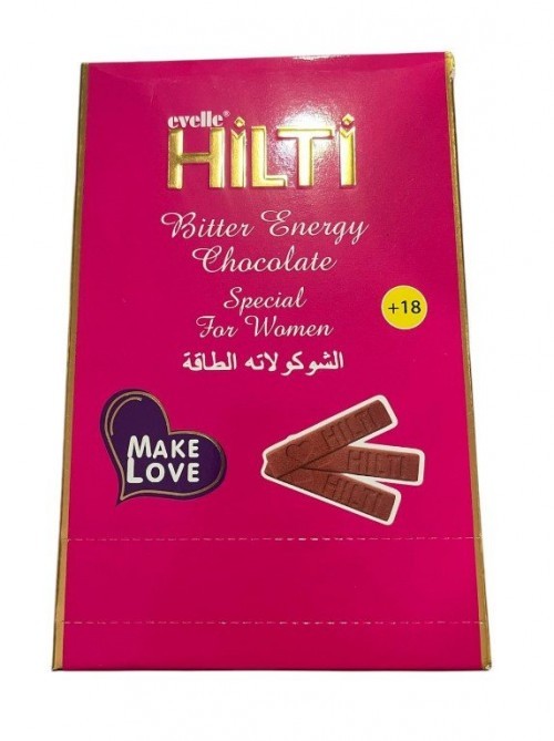 ENERGY HILTI WOMEN CHOCOLATE 25 GR*12