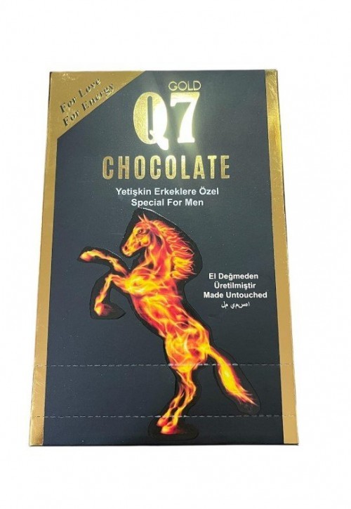 ENERGY GOLD Q7 MEN CHOCOLATE 25 GR*12