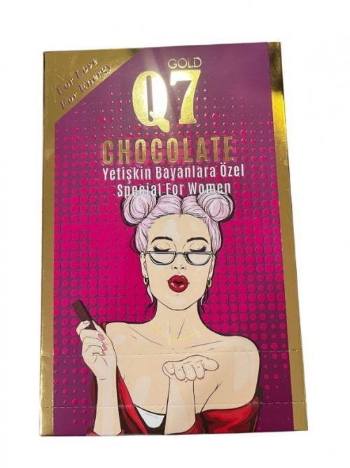 ENERGY GOLD Q7 WOMEN CHOCOLATE 25 GR*12