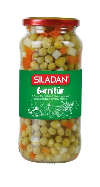 SILADAN 580 GR GLASS BOILED GARNITURE *12