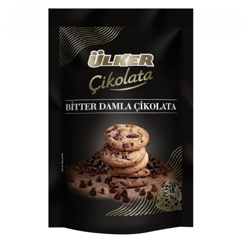 ÜLKER (1809-00) DARK CHOCOLATE DROPS 120GR*12