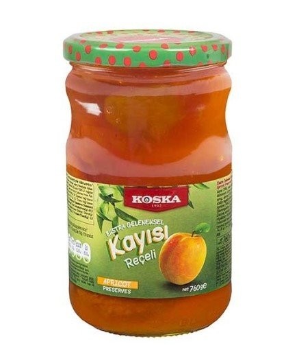 KOSKA EXTRA TRADITIONAL APRICOT JAM 760 GR*6