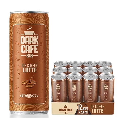 DARK CAFE 250 ML LATTE *12