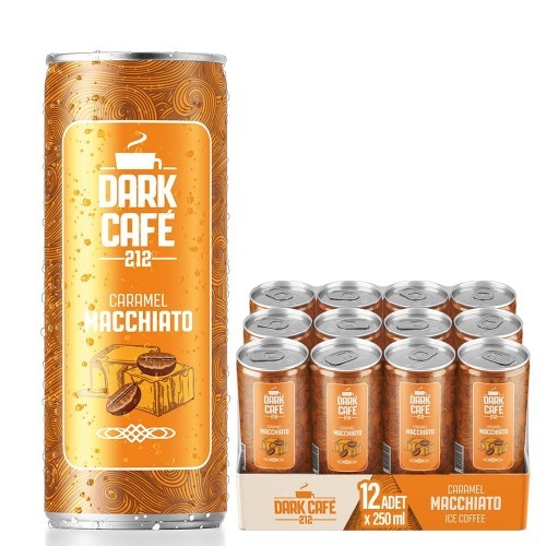 DARK CAFE 250 ML CARAMEL MACHIATO *12