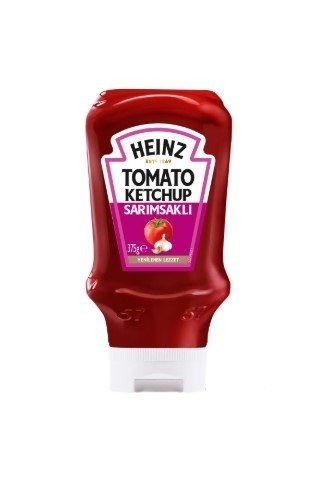 HEINZ KETCHUP 375GR GARLIC*10