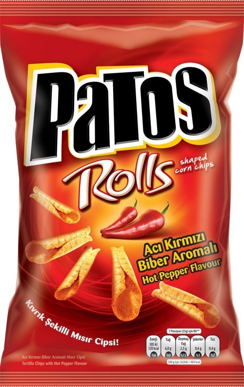PATOS ROLLS HOT PARTY 167 GR*15