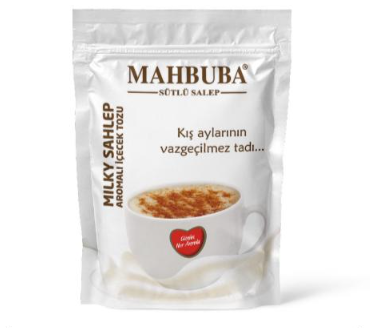 MAHBUBA MILK SALEP 250 GR BAG*24