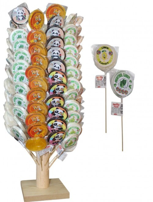 NEFFY CANDY 30 GR STAND SOUR TONGUE PAINT CANDY*150