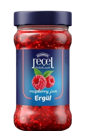 ERGÜL JAM 380 GR GLASS RASPBERRY *12