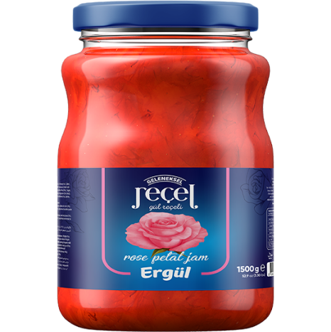 ERGÜL JAM 1500 GR GLASS ROSE*6