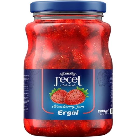 ERGÜL JAM 1500 GR GLASS STRAWBERRY *6