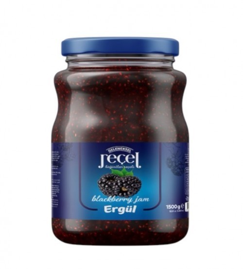 ERGÜL JAM 1500 GR GLASS BLACKBERRY*6